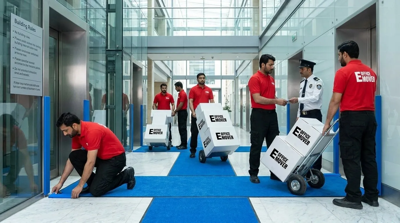 Movers transporting boxes in office 20260925162008