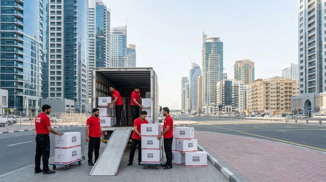 Moving crew loading office boxes 20260925162221