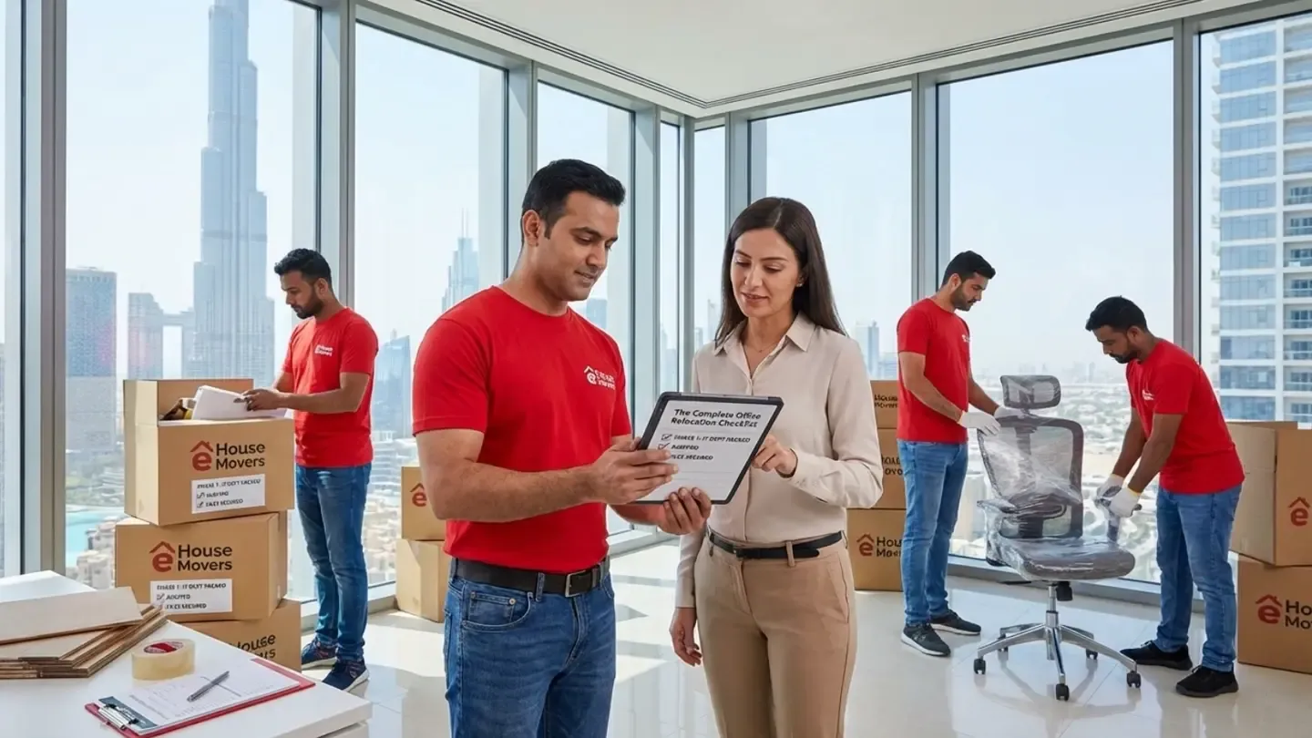 Office Relocation Checklist for Dubai
