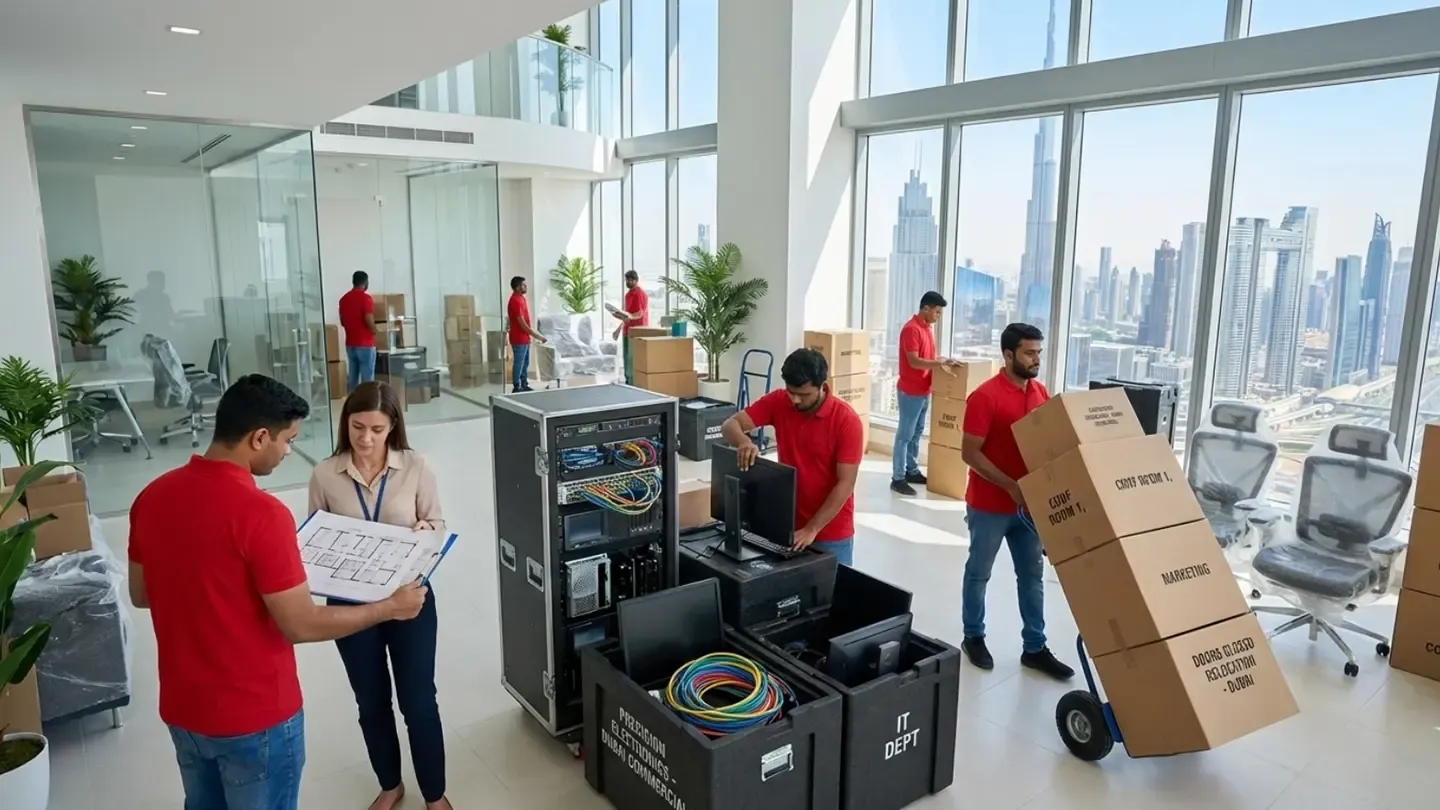 Office Relocation Process Work in the UAE